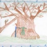 deciji crtez drveta